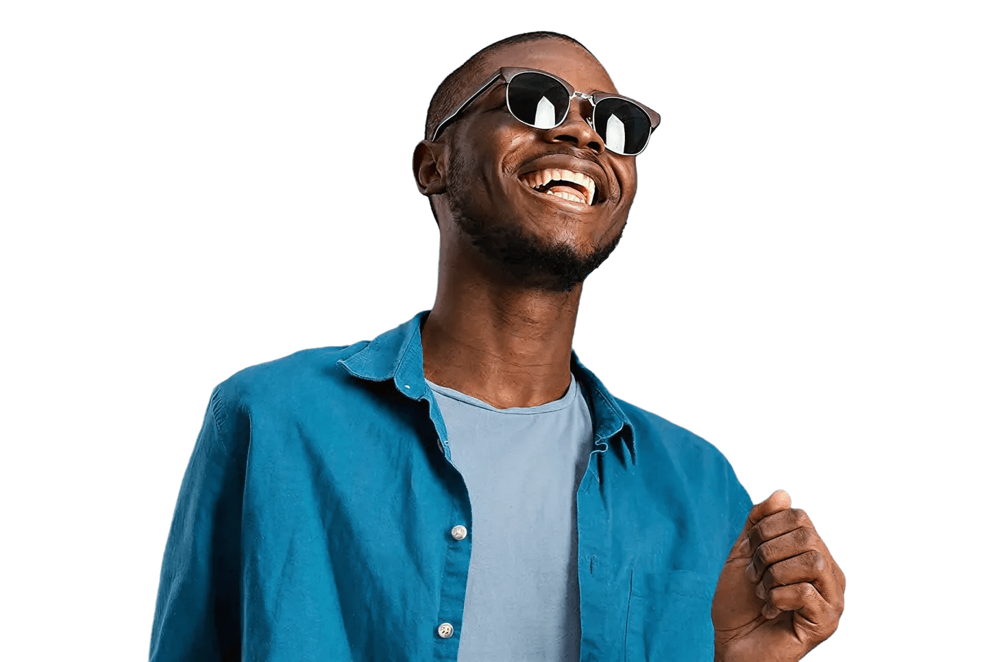Happy property owner